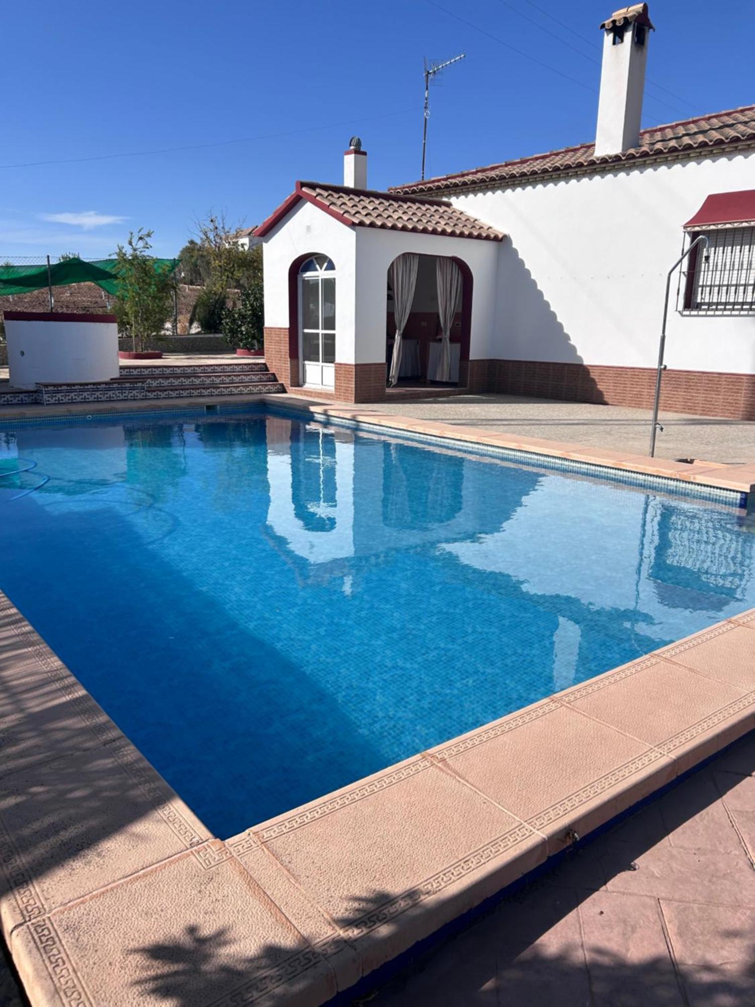 Villa Casa Con Piscina Privada Siviglia Esterno foto
