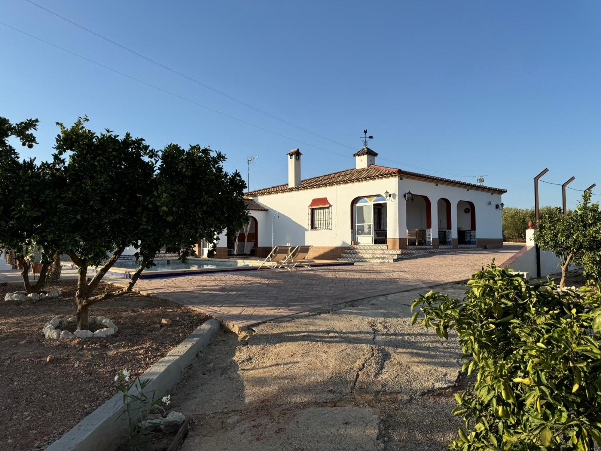 Villa Casa Con Piscina Privada Siviglia Esterno foto