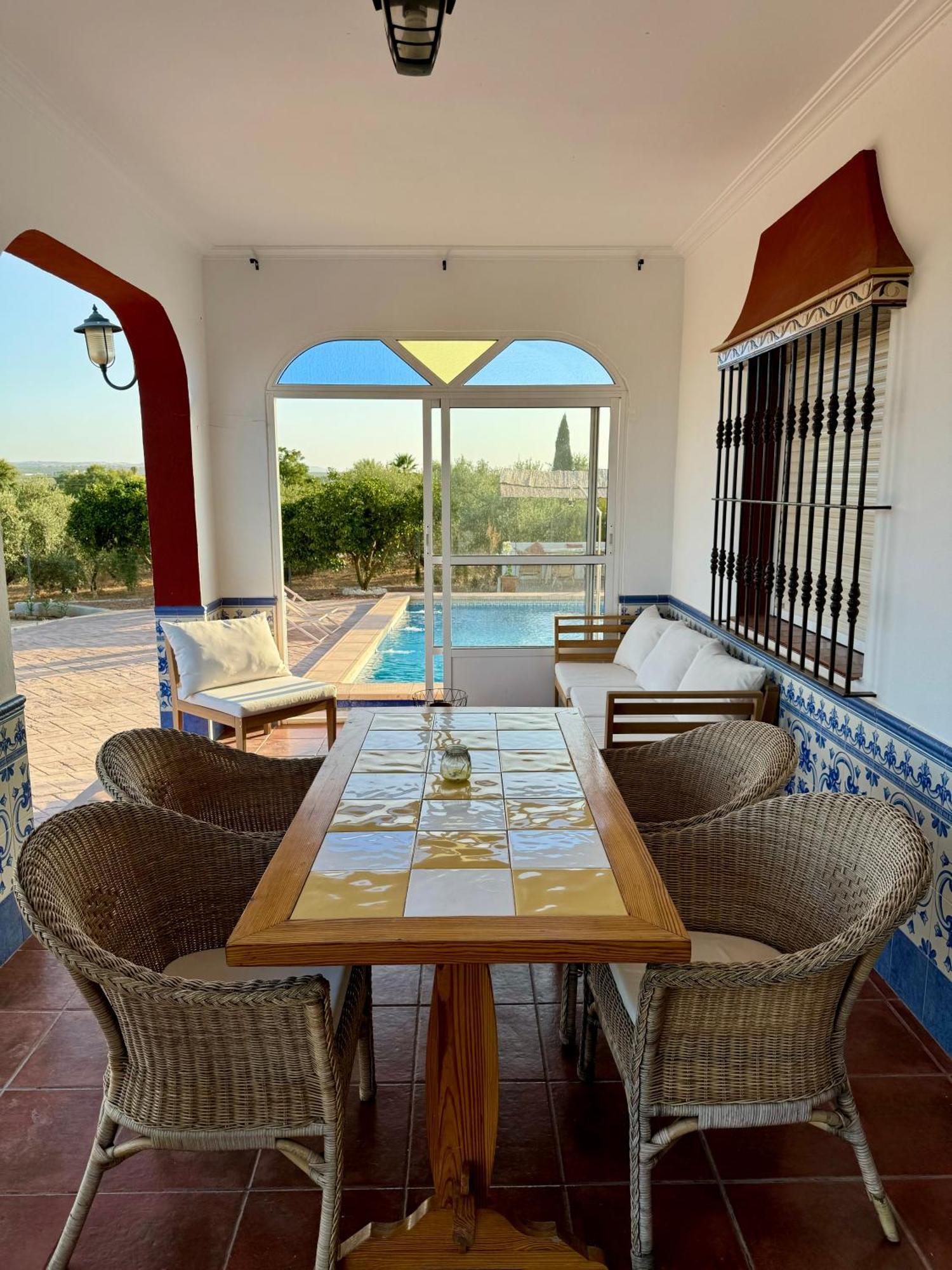 Villa Casa Con Piscina Privada Siviglia Esterno foto